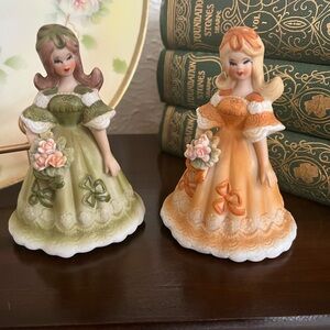 Two Lovely Lefton Ladies; 80’s - 90’s Era?